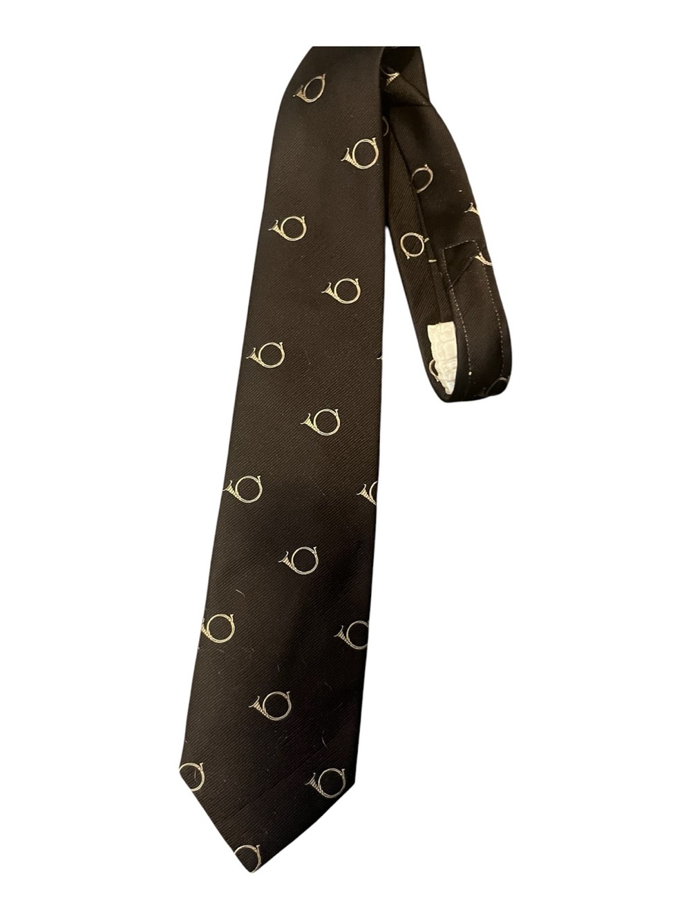 Pride of England (Briar)
Men's Brown Hunting
Horn Tie Repeated
Design Necktie